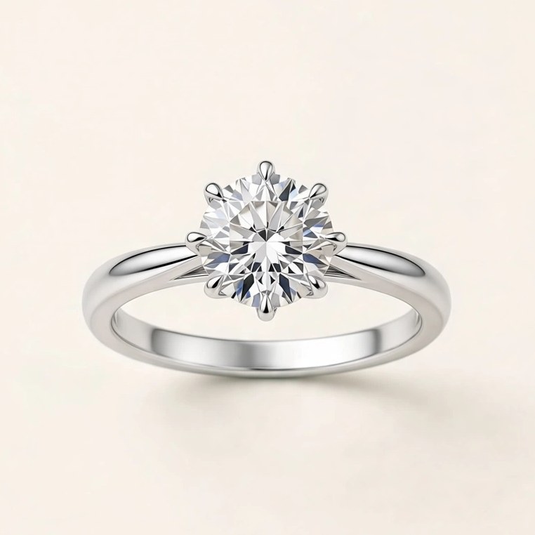 Moissanite rings